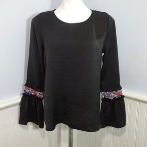 🎆Luna Project StitchFix exclusiveBlack Blouse NWT